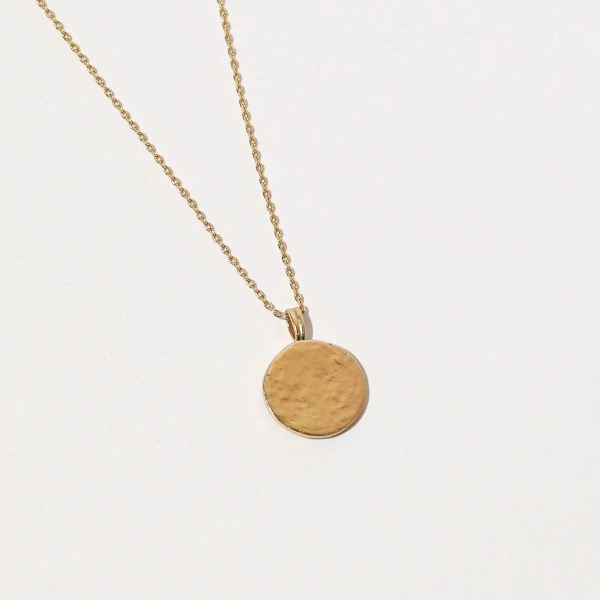 Aquarius Zodiac Pendant Necklace in Gold - Image 5