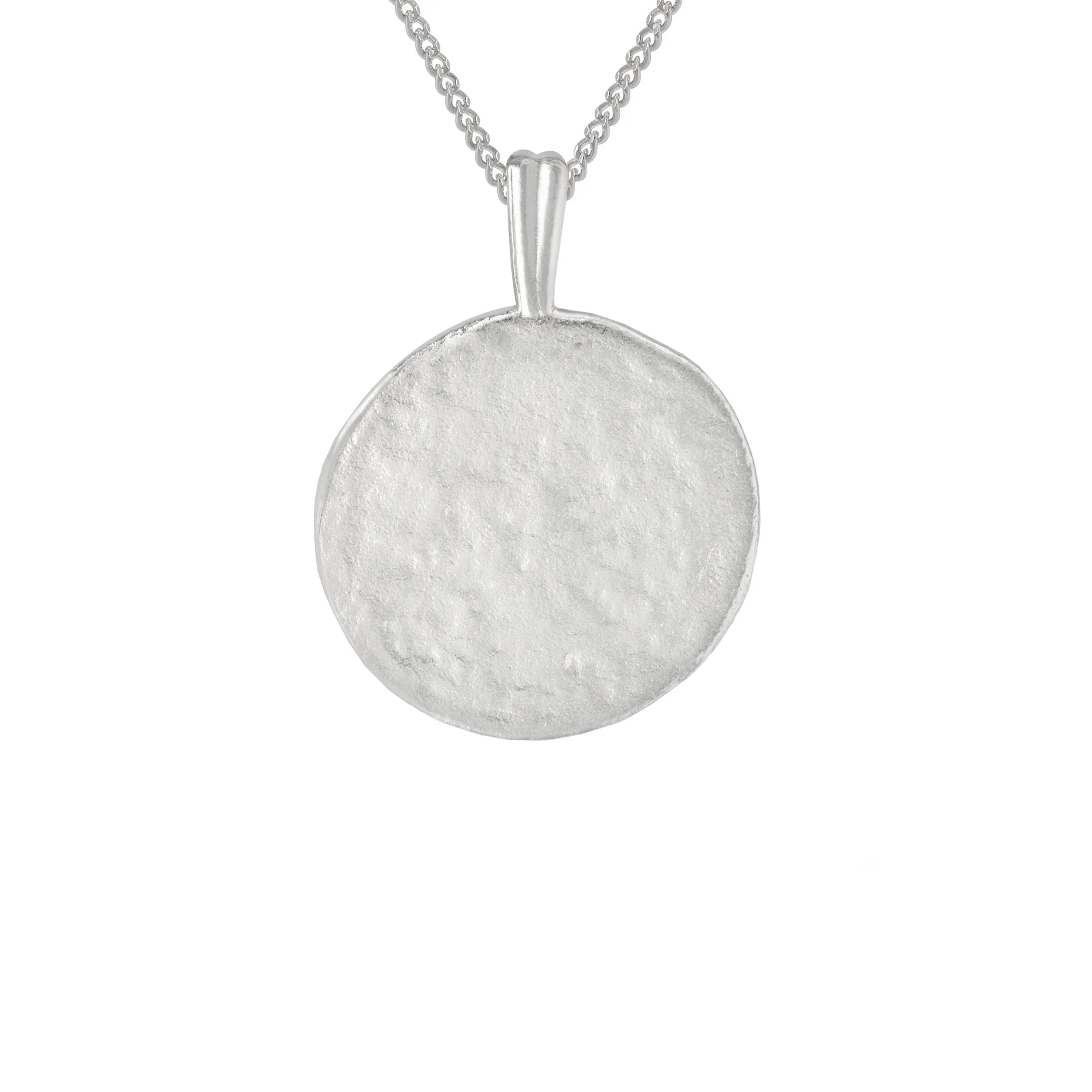 Leo Zodiac Pendant Necklace in Silver - Image 5