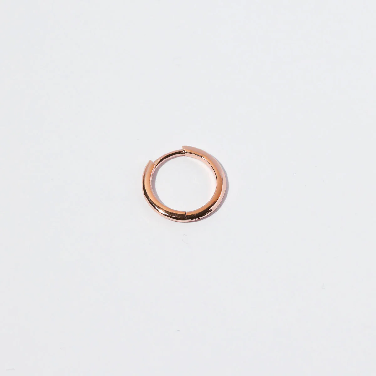 Essential 11.5mm Hoop in Rose Gold - Image 4