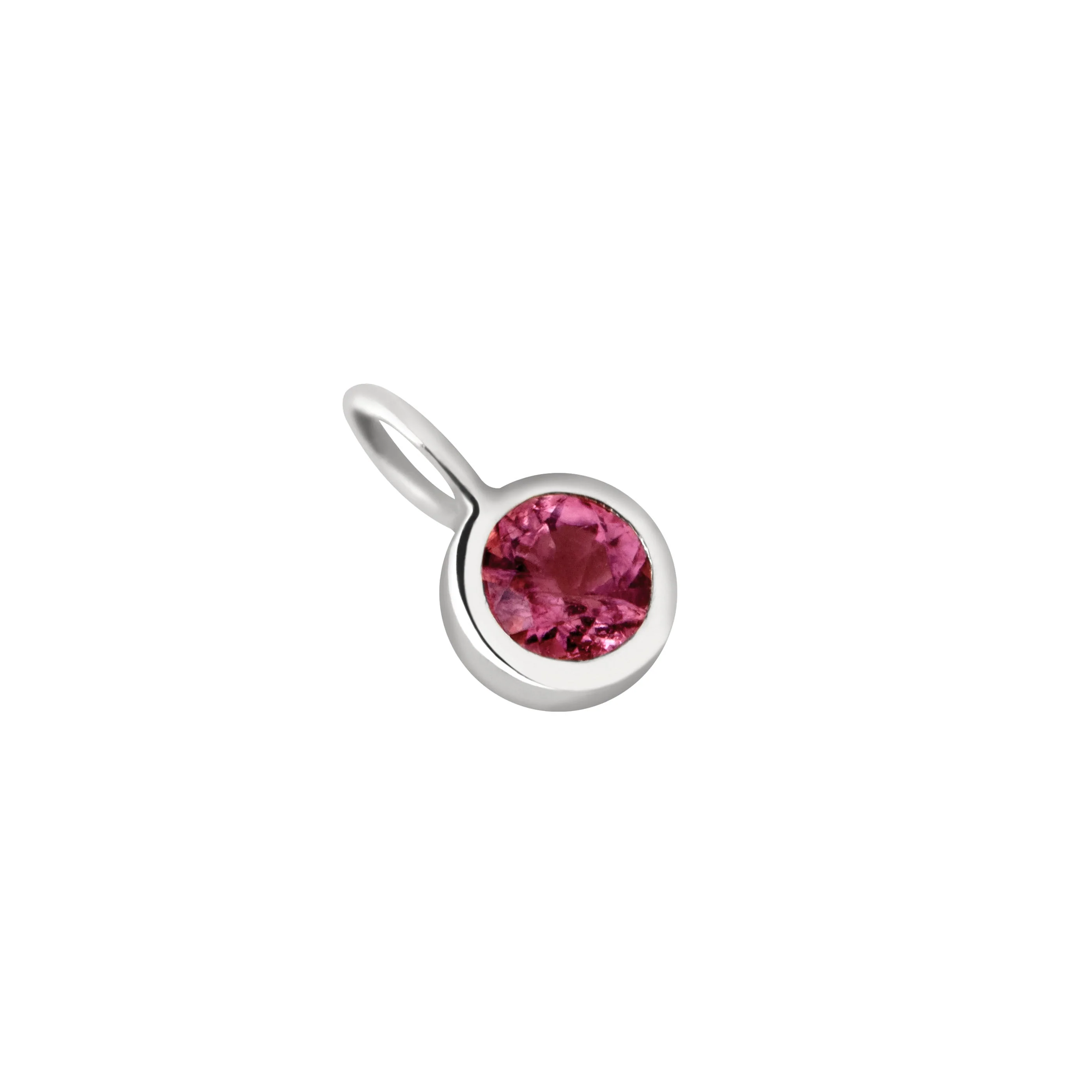 Ruby Power Charm 9k White Gold - Image 3